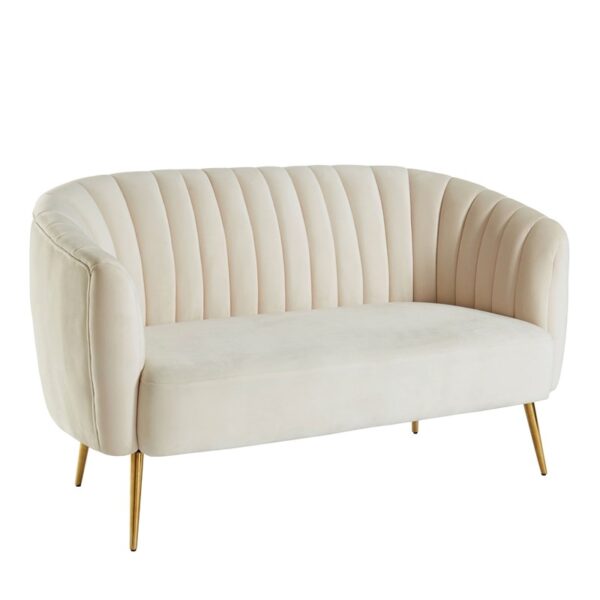 Loveseat in Ivory